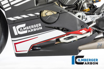 Bellypan do motocykla DUCATI Panigale V4 (od 2018) - matt ILMBERGER VEU.148.DPV4M.K