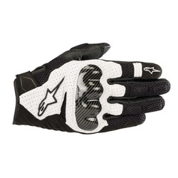 RĘKAWICE ALPINESTARS SMX-1 AIR V2 BLACK/WHITE