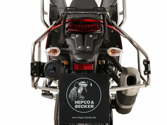 Sidecarrier Cutout black incl. Xplorer Cutout sideboxes for Yamaha Ténéré 700 World Raid (2022-2024) /World Rally (2023-2024)