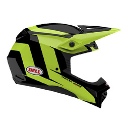 KASK MOTOCYKLOWY BELL MX-10 MIPS TALON YELLOW BLACK