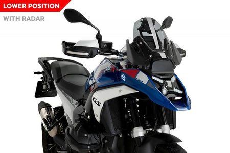Szyba sportowa PUIG do BMW R1300GS 2024-2025 Lekko przyciemniany (H) 21794H