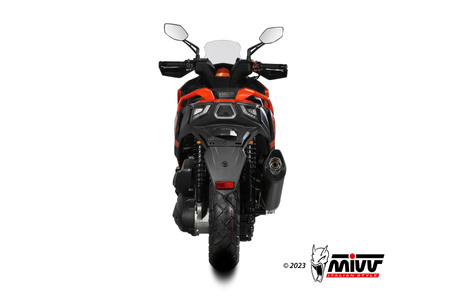 Mivv Tłumik końcowy MOVER BLACK stal nierdzewna KYMCO DTX 360 350 2023-2024