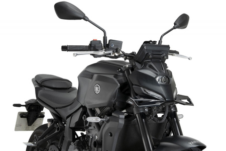 Przednie spoilery dociskowe do Yamaha MT-07 25 Czarny (N) 22417N