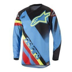 Bluza Alpinestars Racer FLAGSHIP Cross Enduro kolor Czarny/Czerwony/Niebieski2019