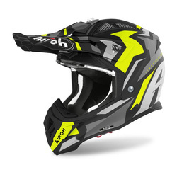 KASK AIROH AVIATOR ACE SWOOP YELLOW MAT