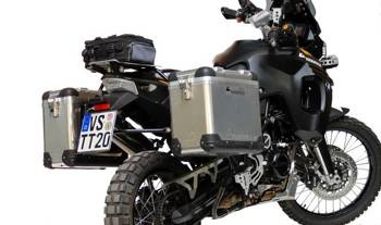 ZEGA Pro aluminium pannier system for BMW F800GS/ F700GS/ F650GS (Twin)