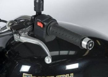 KOŃCÓWKI KIEROWNICY R&G TRIUMPH BONNEVILLE 08-, BLACK