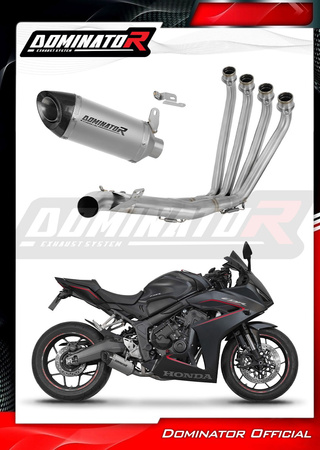 Dominator Układ wydechowy HP8 + dB killer Honda CBR 650R 2024-2025