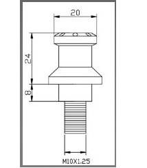 ROLKI WAHACZA PUIG M10X125 (KAWASAKI / KTM RC)