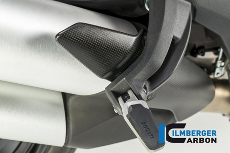 Osłona pięty prawa matowa - Ducati Monster 1200 / 1200 S (2014-2016) ILMBERGER FSR.107.D12MM.K