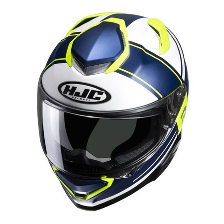KASK HJC RPHA71 ZECHA BLUE/YELLOW