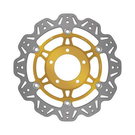 EBC Tarcza hamulcowa motocyklowa VR662GLD VEE, złota