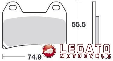 KLOCKI HAMULCOWE SBS 727 HS