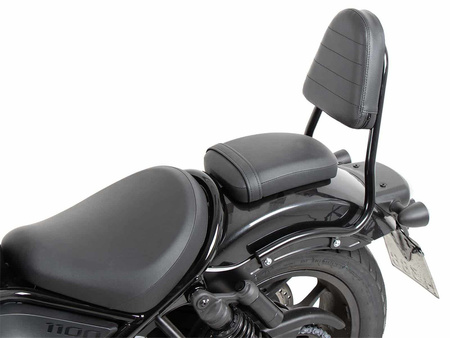 Sissybar without rearrack (tube type) black for Honda CMX 1100 Rebel / DCT / SE (2025-)