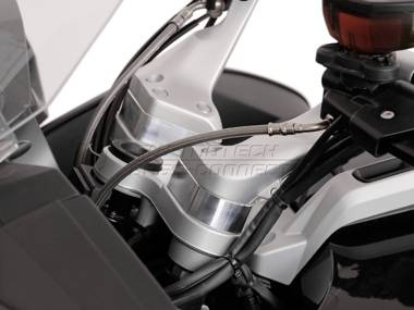 ZESTAW PODWYŻSZAJĄCY KIEROWNICĘ SW -MOTECH SILVER H 25MM BMW R1200RT (05-)