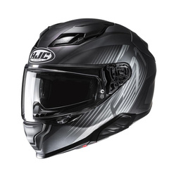 KASK MOTOCYKLOWY HJC F71 CATOS BLACK GREY