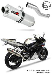 Dominator tłumik Oval Yamaha R1 RN09 OVAL 2002 - 2003 Homologowany