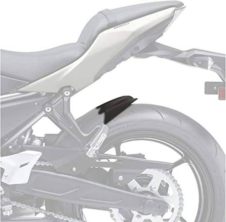PRZEDŁUŻENIE BŁOTNIKA DO KAWASAKI NINJA 650 / Z650 2017-2024 (TYLNE)