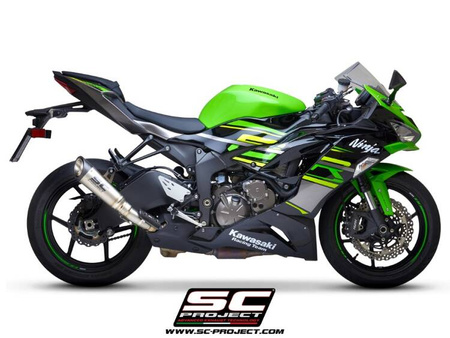 SC-Project tłumik końcowy S1 tytan Kawasaki NINJA ZX-6R (2019-2021)