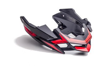 Spoiler silnika PUIG do Suzuki GSR 750 11-16 Czarny mat (J) 5682J