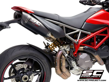 SC-Project tłumik końcowy SC1-M carbon Ducati Hypermotard 950 - RVE - SP (2021 – 2024)