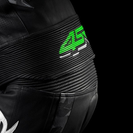 KOMBINEZON SKÓRZANY DWUCZĘŚCIOWY 4SR RR EVO III MONSTER GREEN