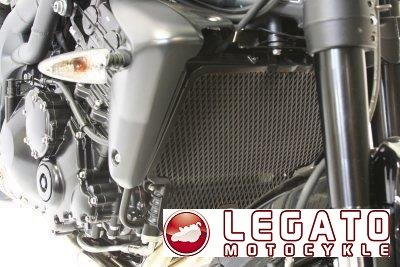 OSŁONA CHŁODNICY TRIUMPH SPEED TRIPLE 06-09 TITANIUM
