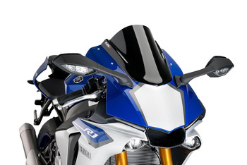 Szyba sportowa PUIG do Yamaha YZF R1 15-19 Czarny (N) 7648N