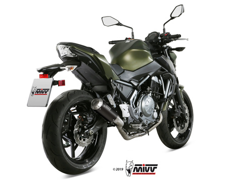 Mivv Układ wydechowy MK3 BLACK stal nierdzewna KAWASAKI Z650 2017-2023