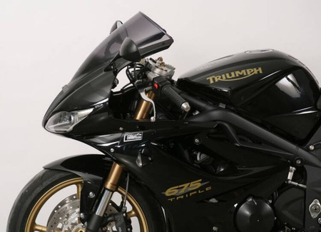 MRA Szyba motocyklowa TRIUMPH DAYTONA 675, D67LC, 2009-2012, forma R, przyciemniana