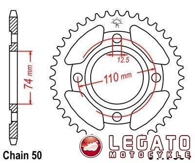 ZĘBATKA NAPĘDOWA JT TYŁ (530)