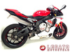 Tłumik końcowy + decat Austin Racing YAMAHA R1 2015-2017  GP3