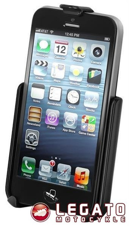 Uchwyt do Apple iPhone 5 & Apple iPhone 5S bez futerału montowany w trzon widelca w motocyklu