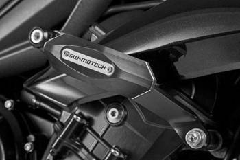CRASHPADY SW-MOTECH TRIUMPH STREET TRIPLE (12-)/RX (15-) BLACK