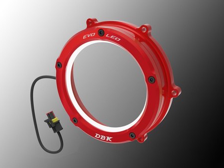 Ducabike DBK Oslona sprzęgła EVO LED Ducati Panigale V4 (s) 2025-2026 Red