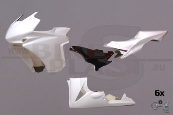 Komplet owiewek torowych Bikes Plast Honda CBR 500R 2013-2019