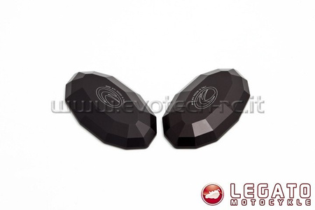 Zaślepki lusterek EVOTECH RC Kawasaki czarne