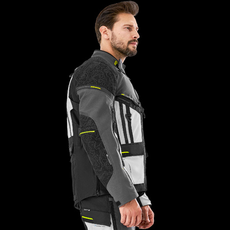 TRACKER MEN JKT GREY Shima