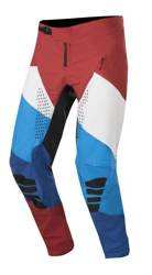 Spodnie rowerowe ALPINESTARS TECHSTAR PANTS kolor czerwony/niebieski