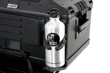 Water bottle with Hepco&Becker Logo