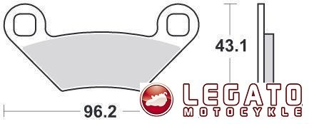 KLOCKI HAMULCOWE SBS 899 RSI