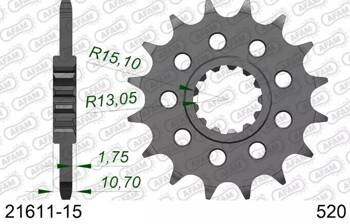 21611-15 520 AFAM ZĘBATKA PRZEDNIA