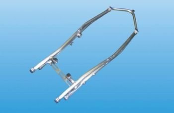 Stelaż tylny sportowy Motoholders Honda CBR 600 RR/13-16 srebrny