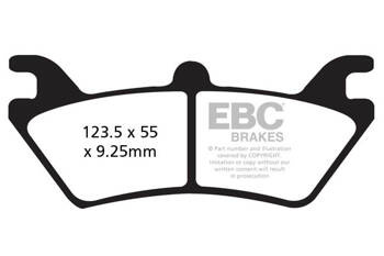 EBC Klocki hamulcowe FA313R (kpl. na 1 tarcze)