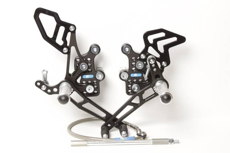 PP Tuning sety podnóżków Suzuki SV1000 2003-2007 Reverse shifting