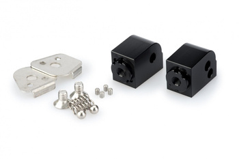 Mocowanie sportowych podnóżków PUIG 20254 (tył, do przesunięcia) Czarny (N) 20254N