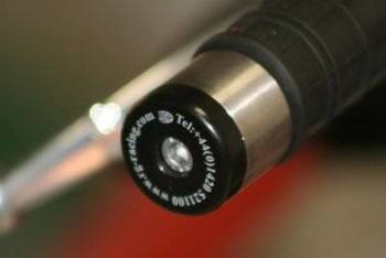 KOŃCÓWKI KIEROWNICY KTM 690SM/790 DUKE/950 SUPERMOTO/990 SUPER DUKE/990R SUPER DUKE, BLACK