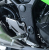 OSŁONA WAHACZA RG RACING KAWASAKI NINJA 300 / NINJA 250 13-17 / Z250 13-18 / Z300, 3 CZĘŚCI BLACK