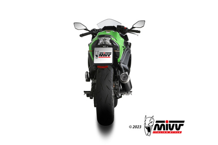 Mivv Układ wydechowy GP PRO BLACK stal nierdzewna KAWASAKI NINJA 650 2024-2025