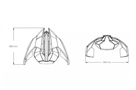 Nakładka tylnego siedzenia PUIG do Honda CBR1000RR Karbonowy (C) 20705C